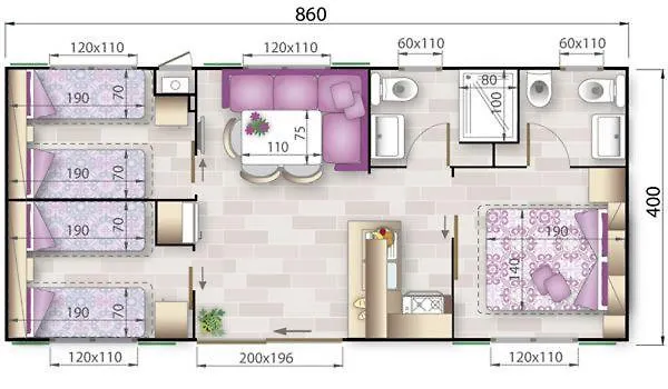 Gardenia Appartement Biograd Na Moru Kroatië